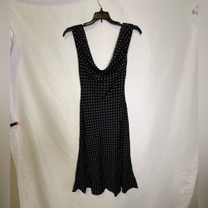 Peppermayo Role Model Maxi Dress black polka dot NWT sz 2 (US)